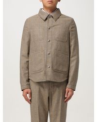 Thom Browne - Houndstooth Pattern Collared Jacket With Chest Pocket - Lyst