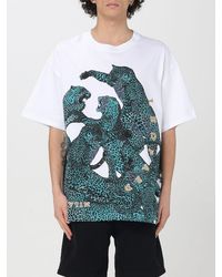 Just Cavalli - Leopard Print Graphic Tee - Lyst