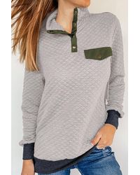 Quilted Sweatshirts for Women - Up to 69% off | Lyst