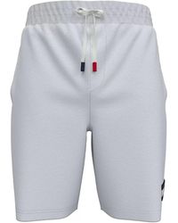 Tommy Hilfiger Tommy Jeans Fleece Drawstring Size Large L Casual Shorts - White