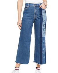 Tommy Hilfiger Wide-leg jeans for Women | Online Sale up to 61% off | Lyst