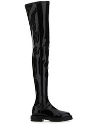 Givenchy Latex Boots - Black