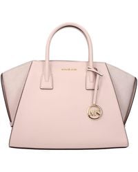 Michael Kors - Leather Handbag With Adjustable Straps And Removable Shoulder - Lyst