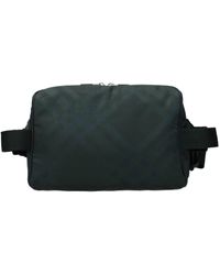 Burberry - Green Nylon Backpack - Lyst