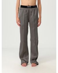 Tom Ford - Comfortable Viscose Blend Trousers With Elasticated Waistband For Relaxed Fit - Lyst