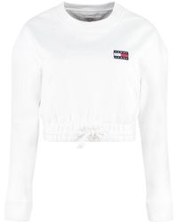 Tommy Hilfiger Long-sleeved tops for Women - Up to 71% off at Lyst.com