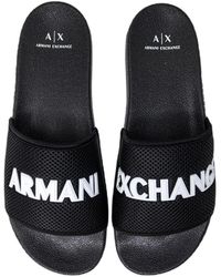 armani jeans slippers
