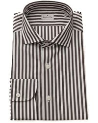 Bagutta - Long Sleeve Cotton Button-Up Shirt - Lyst