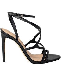 guess platform sandals heels