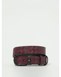 Montblanc - Patterned Leather Belt With Adjustable Buckle For Versatile Style And Comfort - Lyst