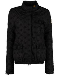 4 MONCLER SIMONE ROCHA Coats & Jackets - Black