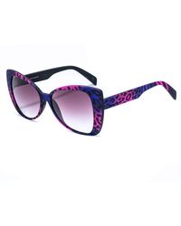 Italia Independent - Purple Acetate Sunglasses - Lyst