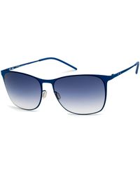 Italia Independent - Blue Metal Sunglasses - Lyst
