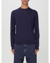 DIESEL - Merino Wool Crew Neck Sweater - Lyst