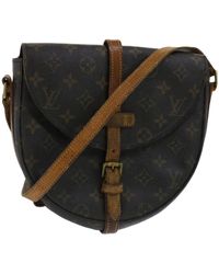 Chantilly leather crossbody bag Louis Vuitton Brown in Leather - 31735106