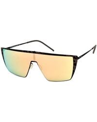 Italia Independent - Brown Metal Sunglasses - Lyst