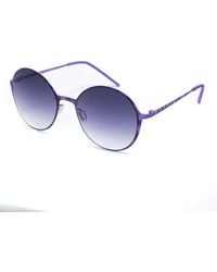 Italia Independent - Purple Metal Sunglasses - Lyst