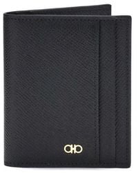 Ferragamo - Leather Card Holder - Lyst