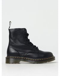 Dr. Martens - Leather Lace-Up Boots With Durable Construction And Comfortable Fit - Lyst