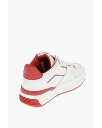 Just Don High Top Sneakers - Red