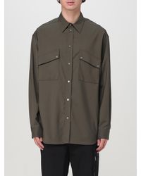 Fendi - Relaxed Fit Long Sleeve Shirt - Lyst