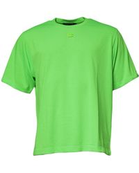 Dolce & Gabbana - Dg Logo Tee Short Sleeve Crew Neck - Lyst