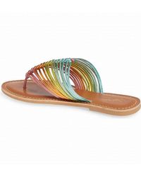 Seychelles Sandals Pink Size 7.5m Bright Eyed Flip Flops - Multicolour