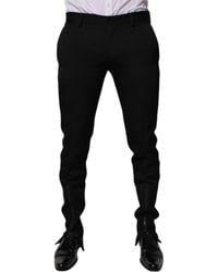 Dolce & Gabbana - Zip Detail Dress Pants - Lyst