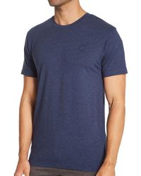 Lucky Brand Sleepwear Size Small S Burnout Crew T-shirt - Blue