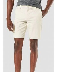 Dockers Casual Shorts Beige Size 36 Security Pocket Khakis - Natural