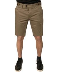 Dolce & Gabbana - Casual Shorts Buttonfly - Lyst