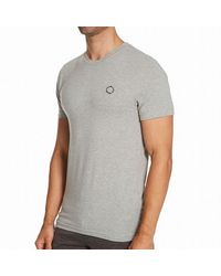 Lucky Brand Sleepwear Size Large L Logo Crewneck T-shirt - Grey