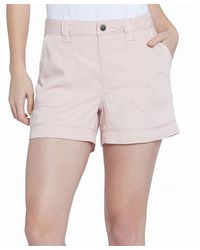 Seven7 Utility Shorts Light Size 4 Military Inspired - Pink