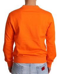 Dolce & Gabbana - Orange King Ceasar Cotton Pullover Sweater - Lyst