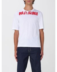 Marni - Logo T-Shirt - Lyst