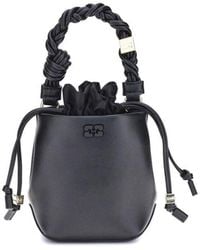 Ganni - Bou Mini Bucket Bag - Lyst