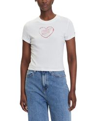Tommy Hilfiger - Heart Graphic Tee - Lyst