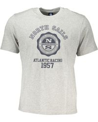 North Sails - Gray Cotton T - Lyst