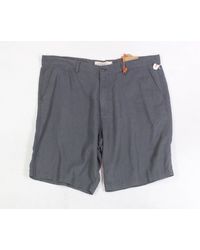 Weatherproof Shorts Grey Size 36 Casual Flat Front Solid Pockets - Multicolour