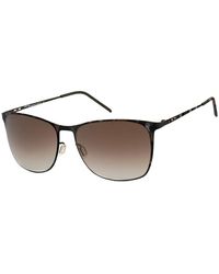 Italia Independent - Brown Metal Sunglasses - Lyst