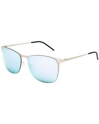 Italia Independent - Gray Metal Sunglasses - Lyst