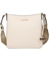 Michael Kors - Beige Leather Shoulder Bags - Lyst