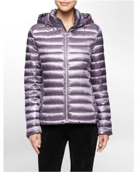 calvin klein women's lightweight down jacket