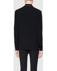 black long sleeve gucci shirt