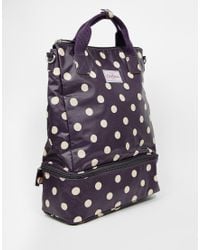 cath kidston button spot frame backpack