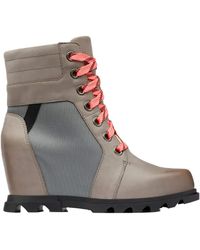 black sorel lexie wedge