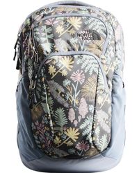 floral north face backpack
