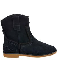 ugg catica western suede booties