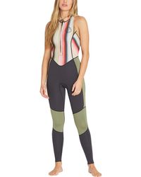 Billabong Salty Jane Sleeveless Full Springsuit - Multicolor