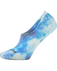 Smartwool - Everyday Far Out Tie Dye Print No Show Sock Deep - Lyst